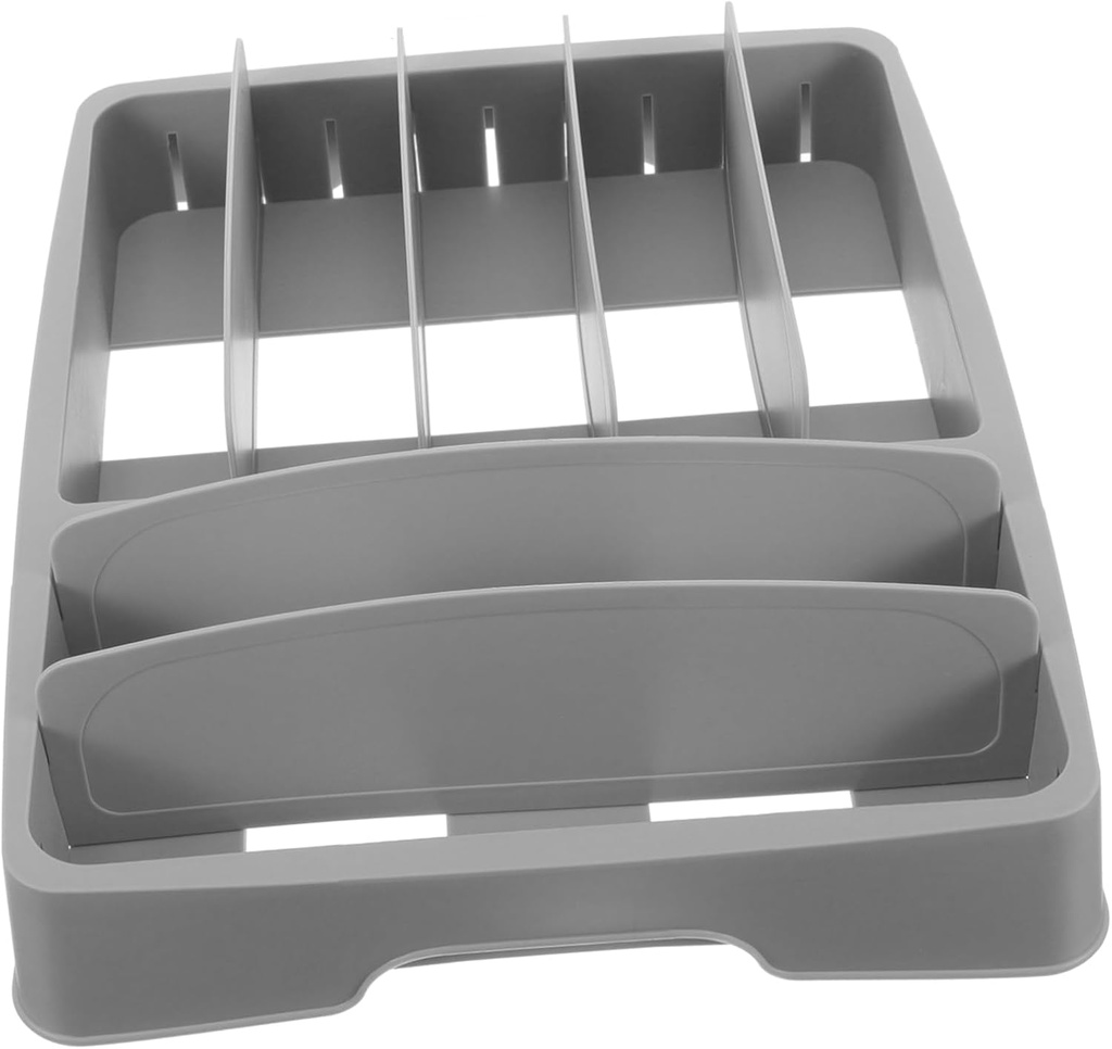 Household Cutlery Organizer Utensil Storage Box for Kitchen and Living Room Scratch-resistant and Easy to Clean Multi-compartment Design for Tidy Arrangement