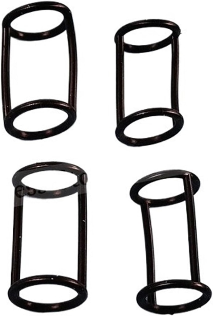 4Pcs H-Shaped Seal Ring Accessory,Compatible for Donper Ice Cream Machine Valve Rod Small H Ring Spare Part Soft Serve Makers Fitting