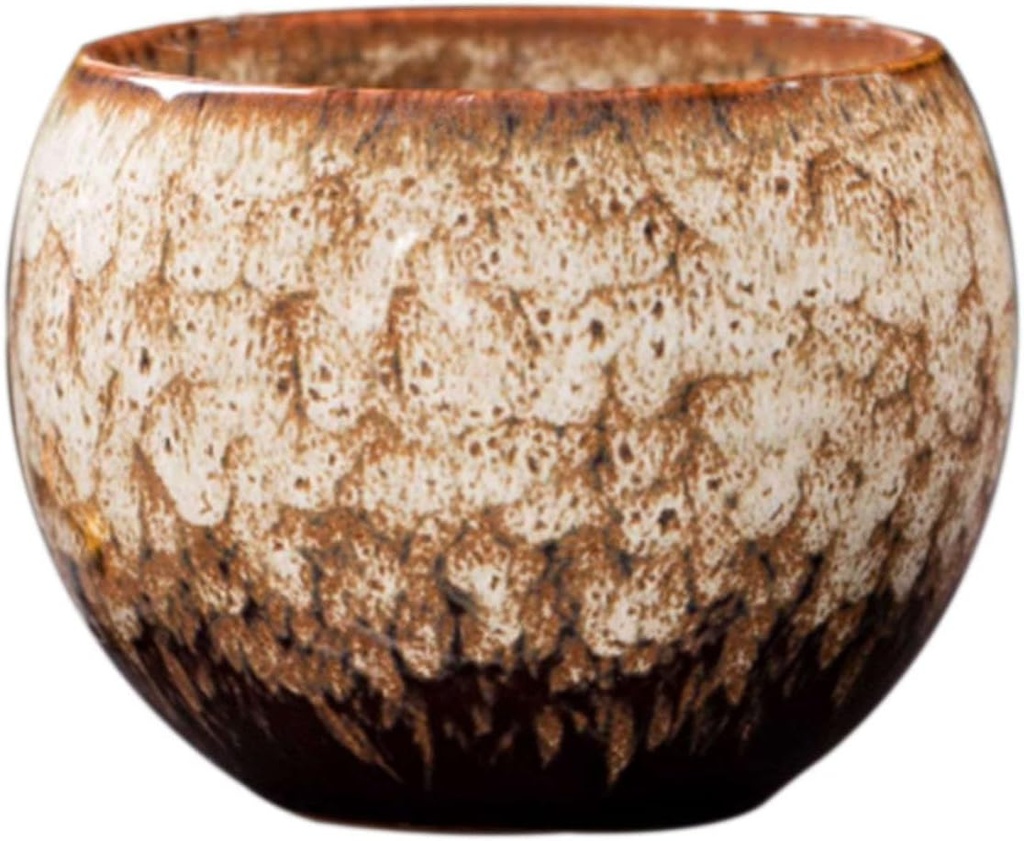 Ceramic mugs,coffee mug,/Japanese Tea Cup, Ceramic Tea Cup Set, Handmade Cup, Flambed Glazed Ceramic Cups, Sake Cups, Microwave Safety-red-140ml/5oz (Color : White, Size : 140ml/5oz)