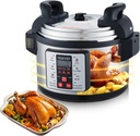 15.8Qt Commercial Large Electrical Pressure Cooker, 8-in-1 multifunctional Pressue Cooker with Non-stick Inner Pot|24 hours Preset Slow Cooker/Delay time Setting steam cooker/rice cooker and warmer