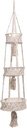 3 Tier Hanging Fruit Basket For Kitchen Organizing Macrame Hanging Basket For Storage Fruits Veggies Keep Produce Fresh Decor Hanging Baskets For Hanging Indoor Plant Hanging Vegetable Storage Basket(