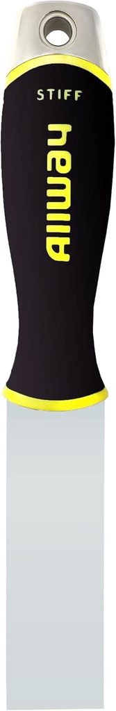 ALLWAY DSXCH Soft Grip Stiff Putty Knife Chisel with Hammer End, 1-1/4"