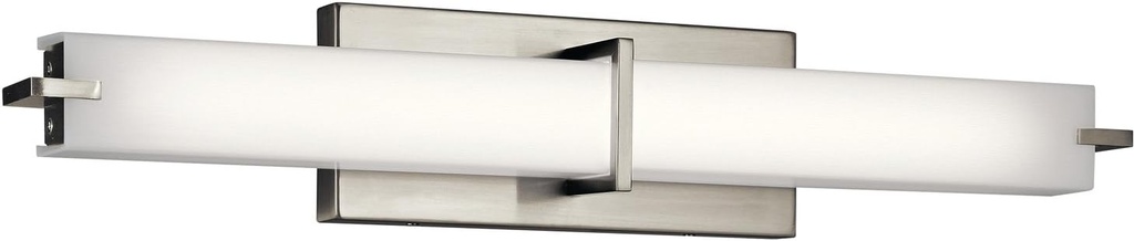 Kichler 11146NILED 25.75" LED Linear Bath Vanity in Brushed Nickel