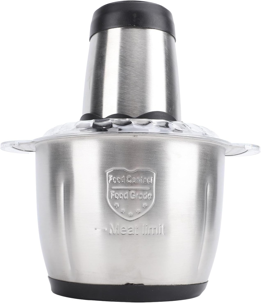 Food Processors Multifunctional Electric Meat Grinder for Slicing Chopping Mincing Shredding Food Processor 3L 300W High Efficiency (US Plug 110V)