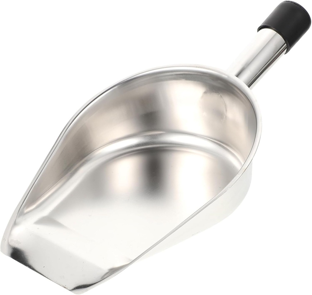 Stainless Steel Shovel Food Shovel for Kitchen Use Lightweight Multi-functional Utility Scoop for Ice Flour and More Easy to