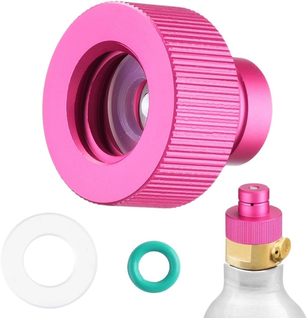 Upgraded Co2 Adapter For Soda Water Machines, Compatible With Duo/Terra/Art, For Co2 Cylinders With Tr21-4 Male Thread