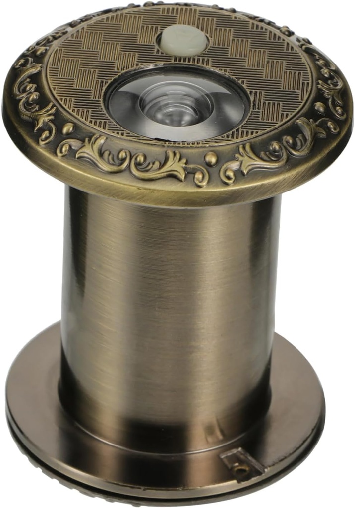 Zinc Alloy Door Viewer Doorbell -Theft Security Peephole for Easy Installation Stylish Vintage Finish