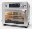 Blue Jean Chef 23L Digital Air Fryer Toaster Oven, Stainless