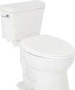 Signature Hardware 465210 Mosely Elongated Heated Toilet Seat with Soft Close and Night Light - White