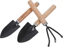 1set Gardening Tools Set Ergonomic Hand Tools for Plants Includes Rake and Shovel for Cultivating and Maintaining Flower Beds