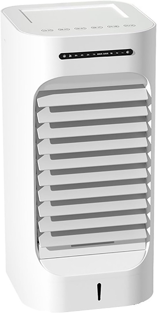 Small Cooling Fan, Water-Cooled Air Conditioner Fans, Portable Personal Fan, Noise-Canceling Bass, for Dorm and Living Room