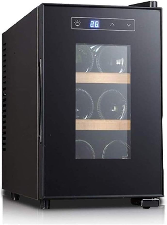 Mini Wine Cooler, Compressor Freestanding Chiller-Counter Top Red/White Wine, Beer and Champagne Wine Cellar-Digital Temperature Display-Quiet Operation