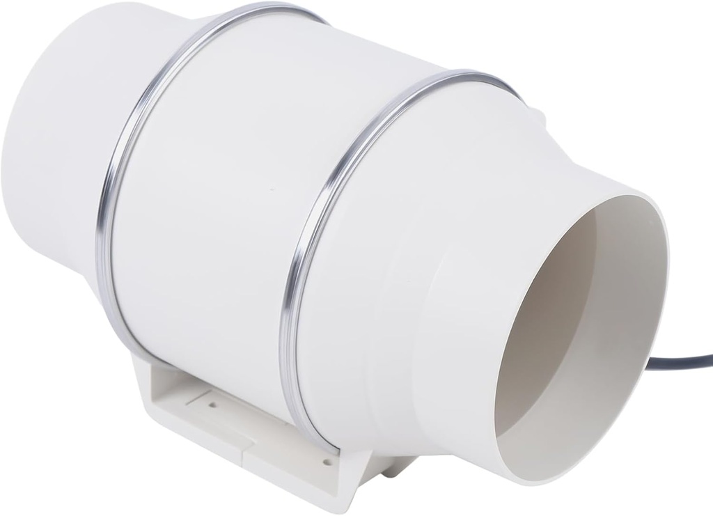 540m³/h Ultra Quiet Ceiling Exhaust Fan, 38dB Low Noise Inline Ventilation Fan with Detachable Design, All-Copper Motor for Kitchen, Grow Tent, Bathroom, Garage, Office, 75W, 110V