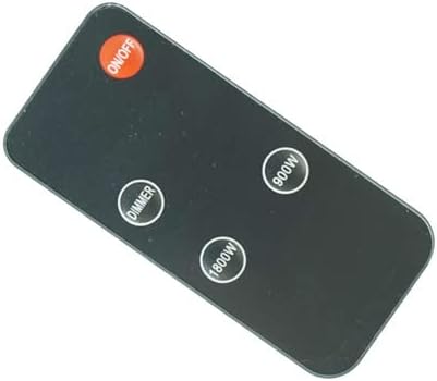 Remote Control for Northwest EF422S EF451S EF456S 80-WSG02 80-EF422S 80-EF455S（Hampton Bay MTVS2500SE MFB25WS-2 Electric Fireplace Infrared Quartz Space Heater