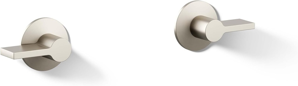 KOHLER Components Wall-mount Bathroom Sink Faucet Trim With Lever Handles