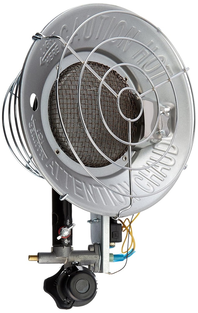 Master MH-16-TTC LP Tank Top Heater, Variable Output, 16,000 BTU