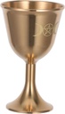 PRETYZOOM Brass Cup Cup Vintage Metal Goblet Copper Goblet Golden Copper
