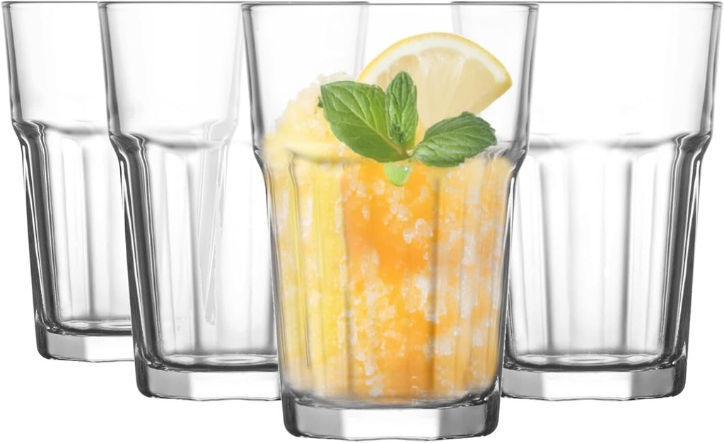 Glass Water Glass Drinking Glass 350 ml Glass Robust Dishwasher Safe High Gloss Transparent