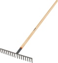 TRUPER R-16M Ash Handle Road Rake 16 1/2" (42cm)
