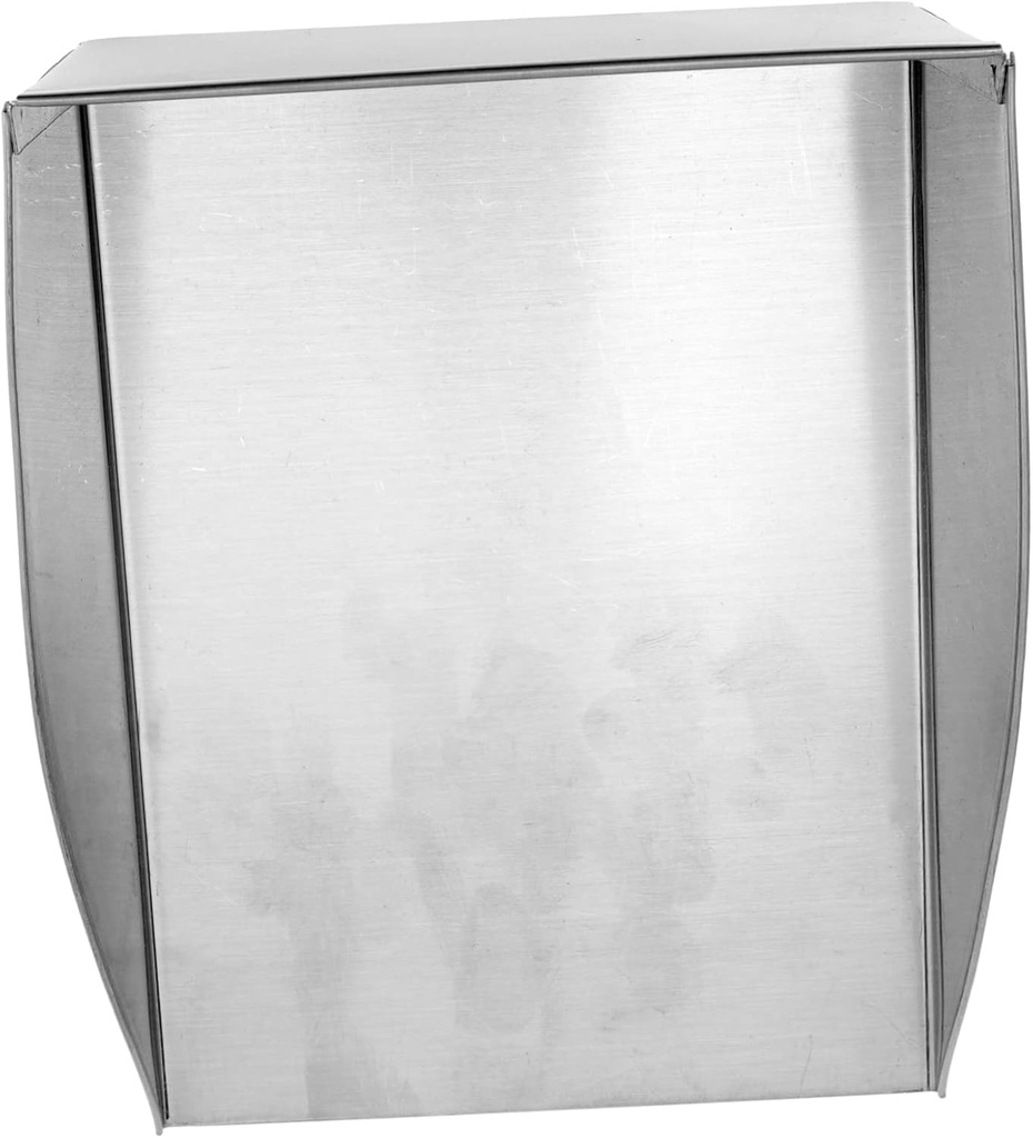 Baluue Stainless Steel Food Scoop Shovel Durable Kitchen Utensil for Easy Food Serving Smooth Edges for Cooking and Baking Small