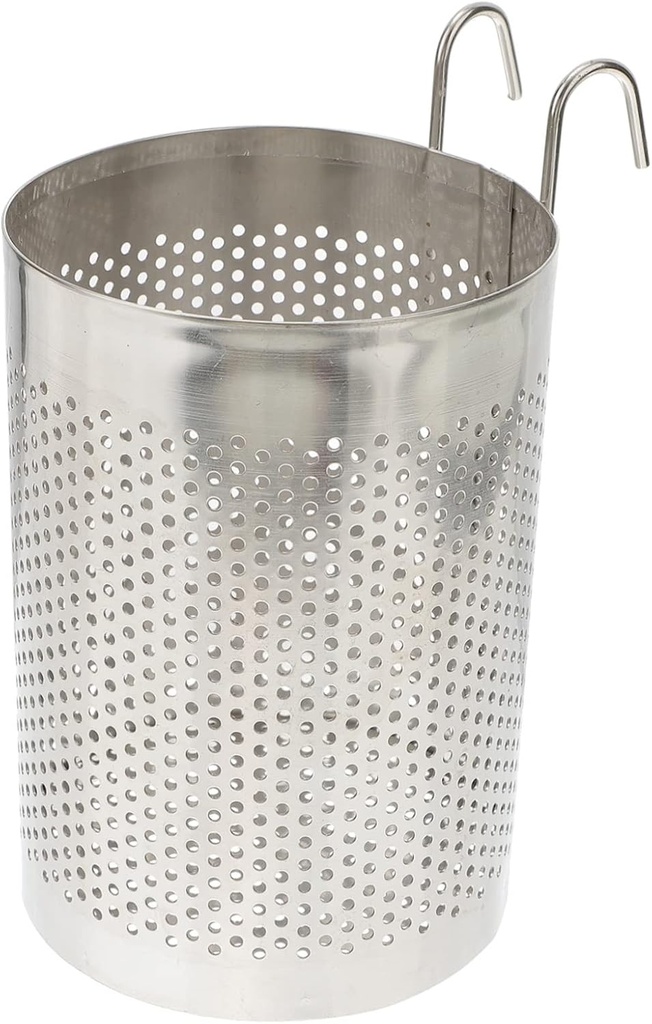 1pc Hanging Drain Basket Kitchen Tableware Storage Holder for Utensils Cutlery Multifunctional Drying Reusable Lightweight for Organizing and Draining