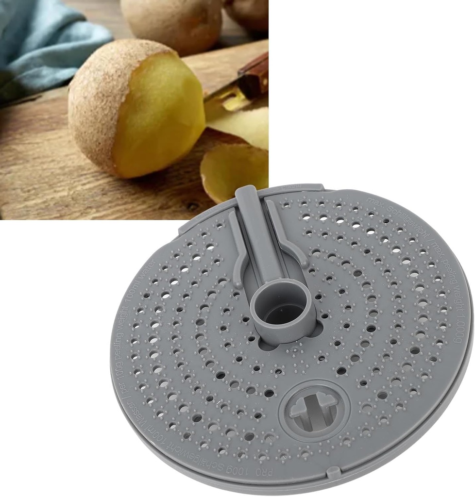 Yunir Potato Peeler Attachment, Plastic Vegetable Cheese Cutter Chopper Grater Accessories, Food Processor Vegetables for Thermomix TM5 TM31 for TM6, #211, Yunirzom6c8w52k