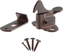 Antique Copper Plated Spring Action Elbow Door Catch & Latch - Hardware for Doors, Spring Loaded Catch for Antique, Vintage or Modern Furniture - VL1-SAC
