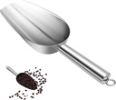 Thickened Stainless Steel Scoop Ice Pet Food Coffee Bean Flour Serving Tool