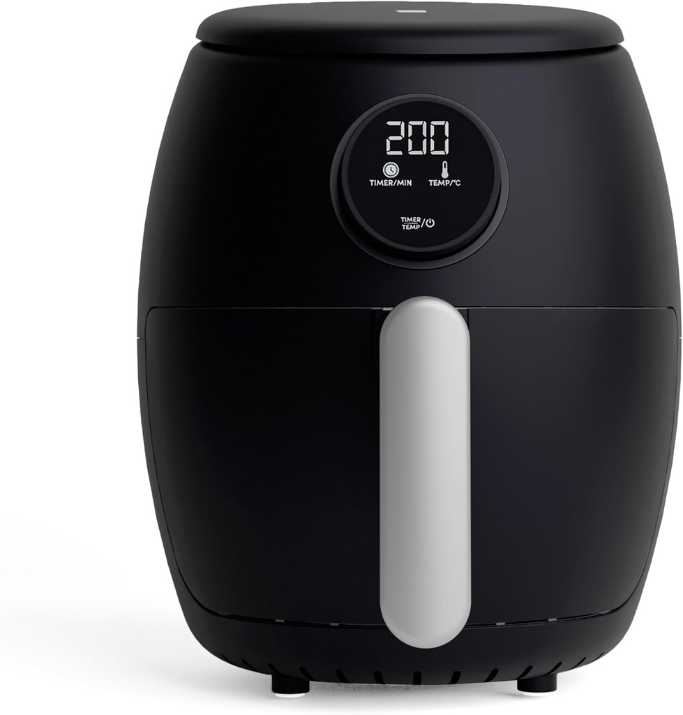 Belaco Air Fryer, 2.1Qt Digital Display, Rapid Air Circulation, Air Fryers, 60 Min Timer, Small Air Fryer, Adjustable Temperature, Dishwasher Safe Basket BEL-AF-02