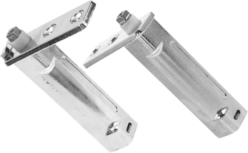 2pcs Fridge Hinge Replacement Stainless Steel Freezer Door Hinge for Household Commercial Kitchens