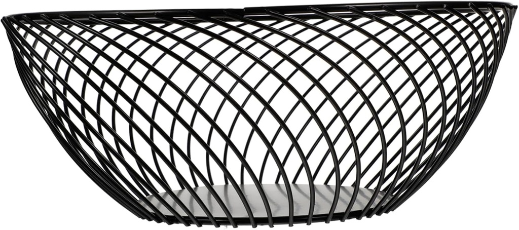 Fruit Basket Pull Out Counter Iron Storage Basket for Home Office Restaurant Wire Fruit Baskets for Kitchen Counter