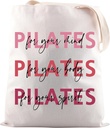 JNIAP Pilates Instructor Gift - Mind Tote Bag for Pilates Teacher Workout