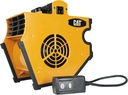 CAT B-300-YW High Velocity 300 CFM, 1/20HP, Multi Pivoting Cooling, Ventilating, Drying Fan W/ 2 Grounded AC Outlets, Adjustable 4 Speed Enclosed Dual Ball Bearing Motor, & GFCI Plug