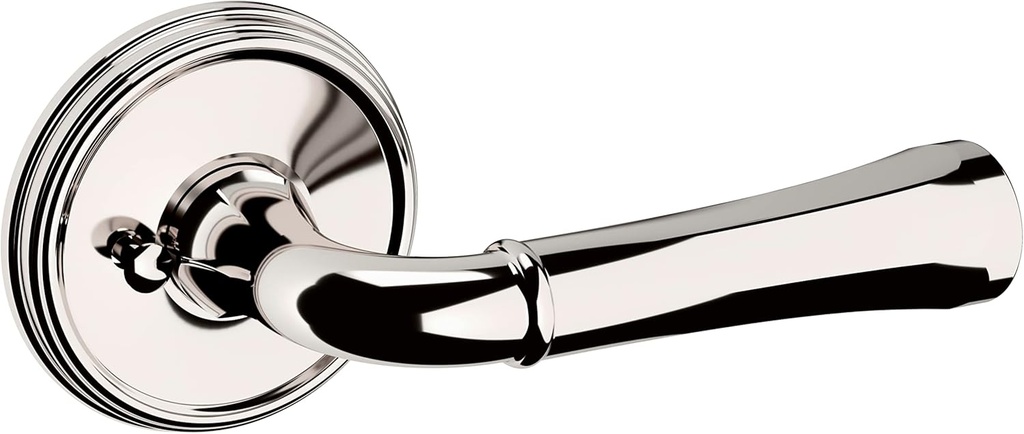 Baldwin 5113055PRIV 5113.PRIV 5113 Privacy Door Lever Set with 5078 Rose from The Estate Collection