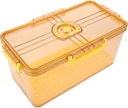 Ciieeo Bread Storage Container Airtight Timing Recording Lid Fridge Storage Box for Bread Toast Bagels Donuts Cookies
