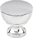 Top Knobs M1121 Dakota Collection 1-1/4" Bergen Knob, Polished Chrome