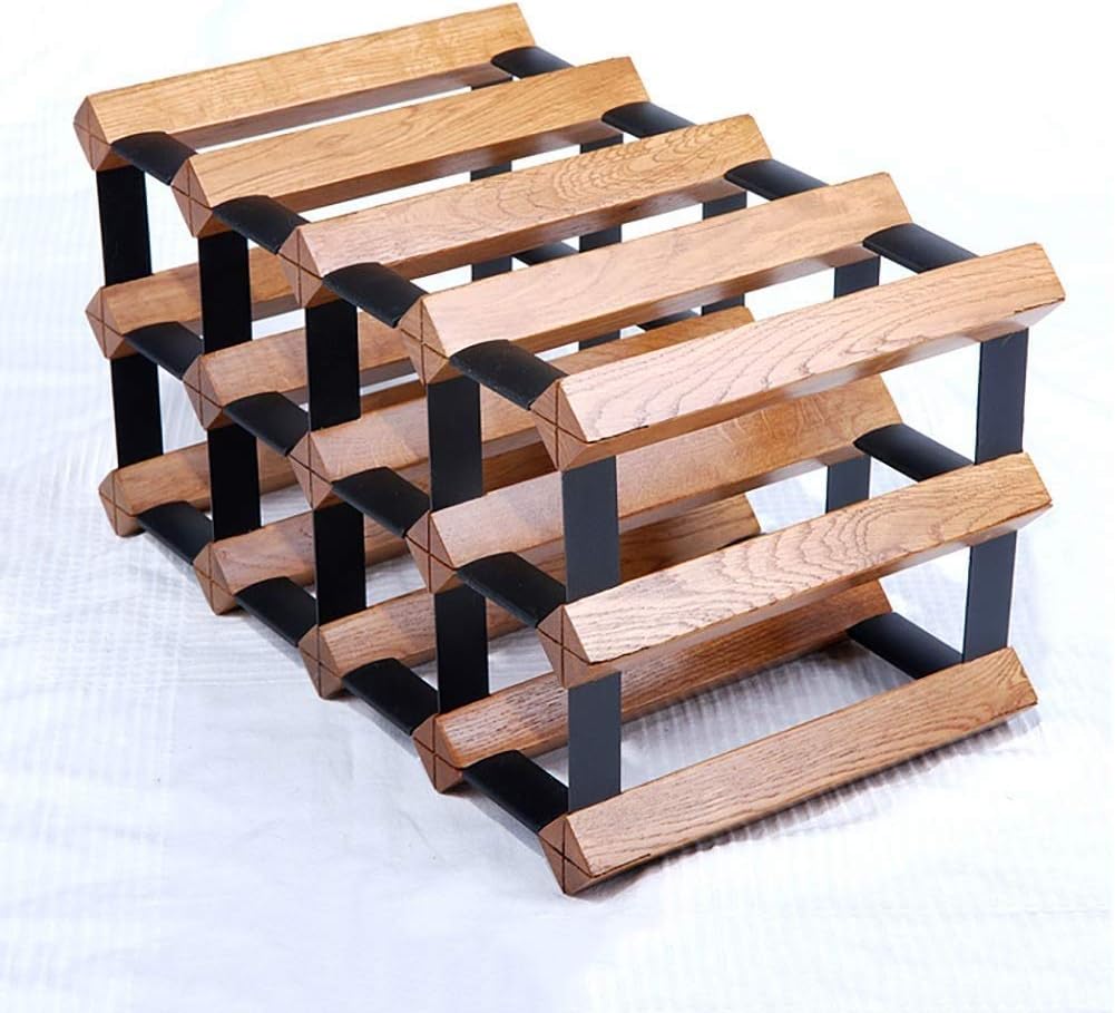 Cabinet Wine Rack Stackable Cube Wooden Hold Multiple Bottles of Wine Racks Large Capacity Wine Storage Rack for Home Wine Cellar Bar Wine Show A5