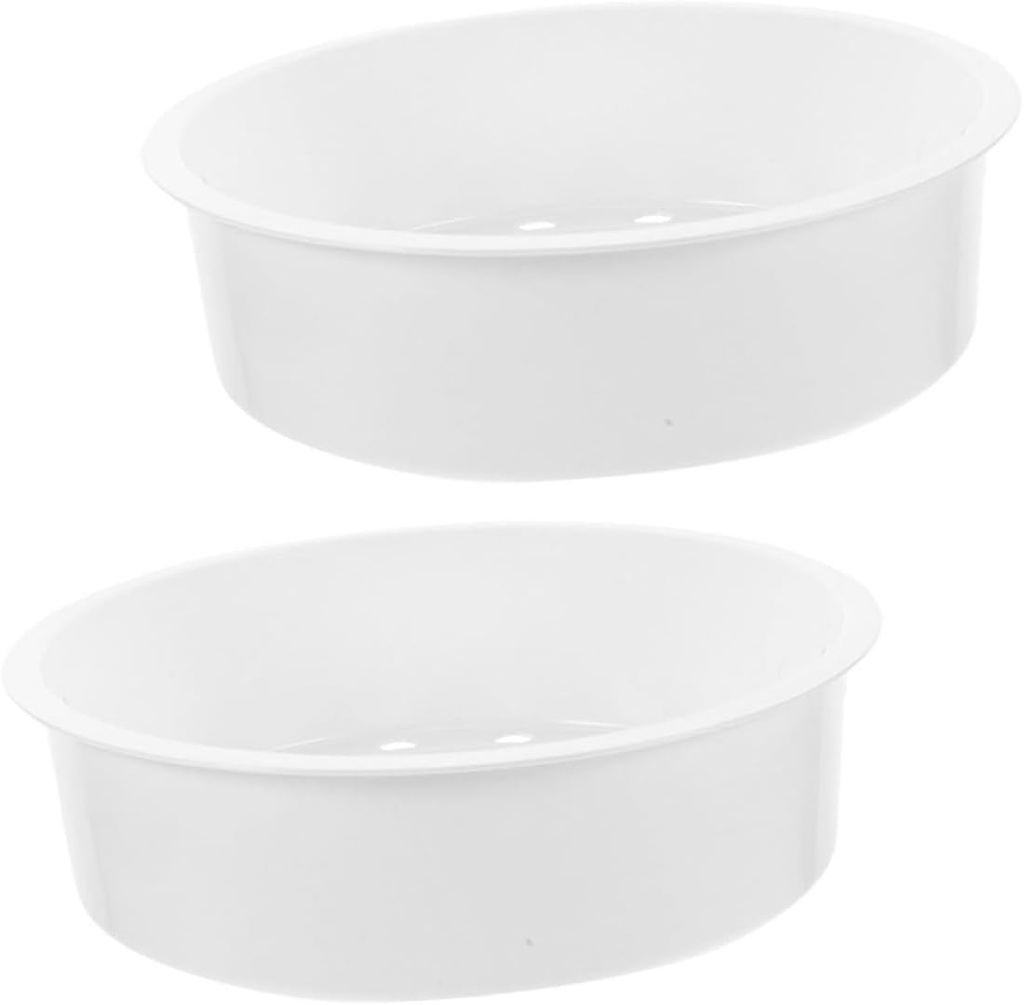 Cabilock 2pcs Steamer Basket for Rice Cooker Food Steaming Baskets Kitchen Food Steamer Non-slip Steaming Rack