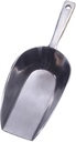 Aluminum Alloy Ice Scoop Powder Protein Flour Shovel Ice Spade for Kitchen Restaurant Lightweight Easy Clean Multi-function Scoop for Home Use