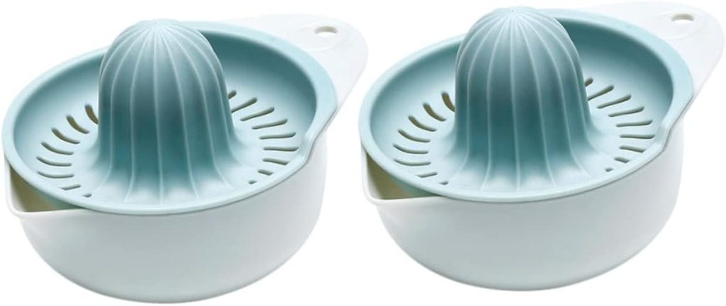 Luxshiny 1set Portable Manual Citrus Juicer Multipurpose Lemon Squeezer for Home Camping Picnic Easy to Use Hand Press Fruit Extractor Assorted Kitchen Tool