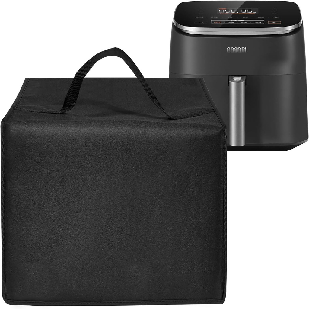 Air Fryer Cover Heat-Resistant Waterproof Dustproof Case for COSORI AirFryer 9-in-1 6Qt/5QT/12-in-1 Air Fryer 5.8QT/ for Chefman Air Fryers 4 QT