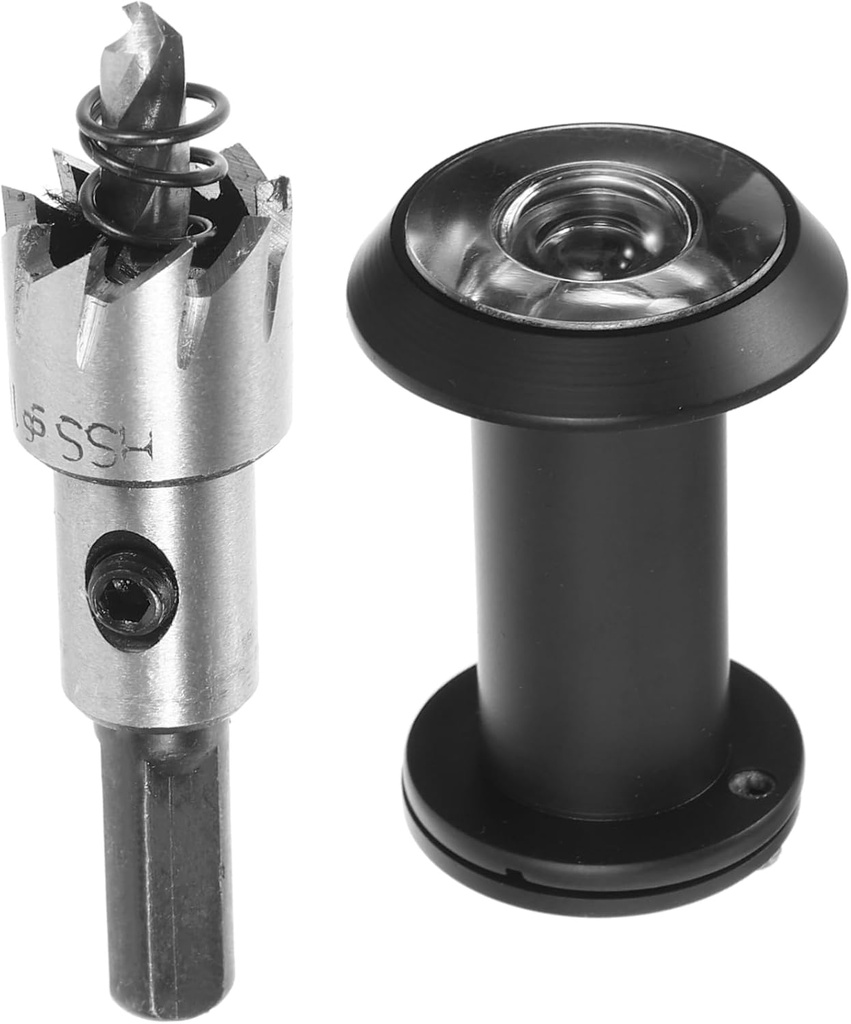 High-Definition Security Door Viewer Peephole Drill Bit for Apartment Home Hotel