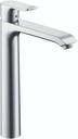 hansgrohe Metris Modern Upgrade Easy Install 1-Handle 1 5-inch Tall Bathroom Sink Faucet in Chrome, 31082001