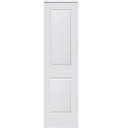 National Door Company ZZ364290L Solid Core, Primed, Molded 2-Panel, Left Hand, Prehung Interior Door, 16"x80"