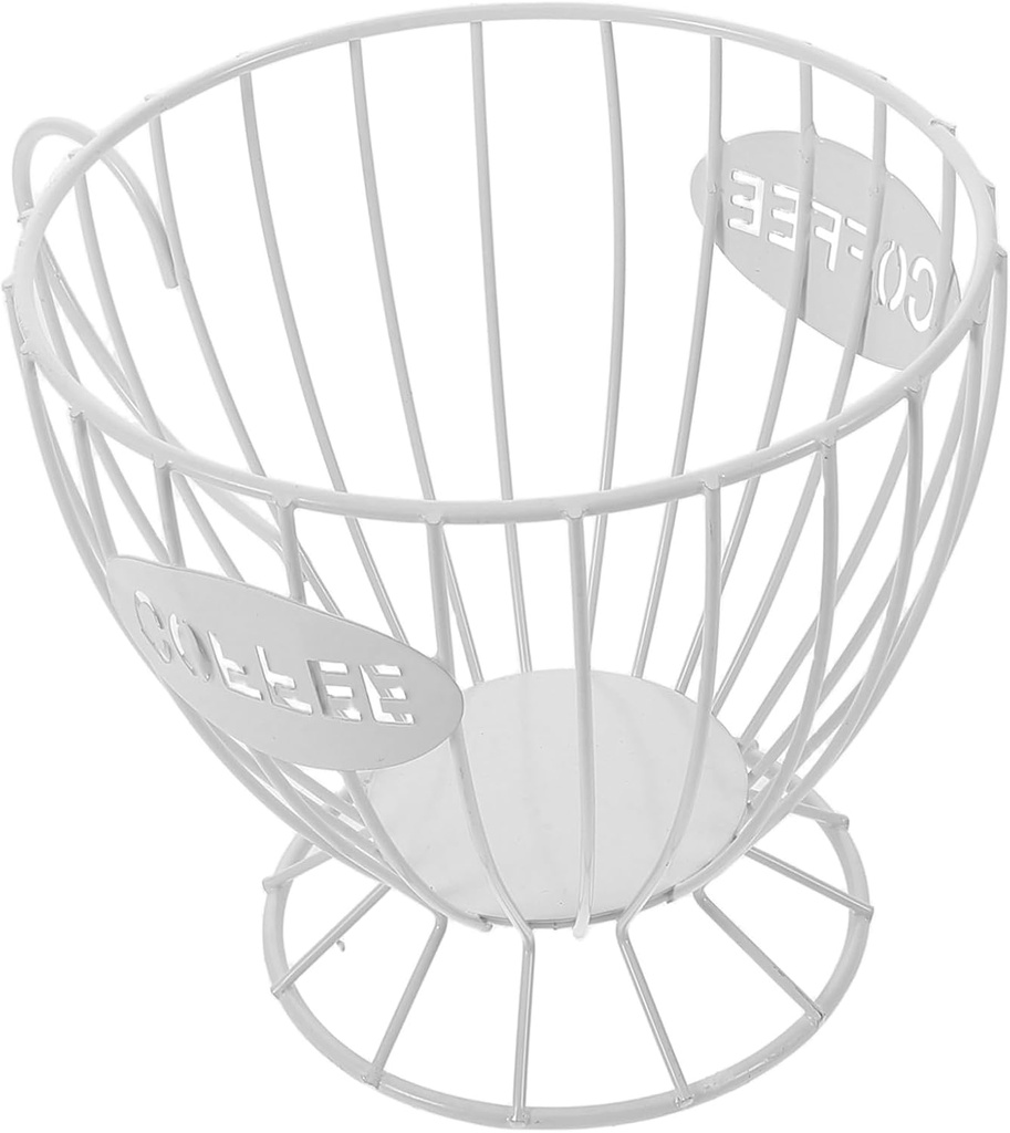 Luxury Espresso Capsule Holder Sturdy Iron Pod Rack Cup Accessories Countertop Organizer