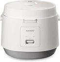CUCKOO Basic Rice Cooker 10-Cup Uncooked / 20-Cup Cooked, Large Rice Maker and Warmer with Nonstick Inner Pot, Easy to Use with Auto Keep Warm, Includes Steam Tray, White (CR-1095)