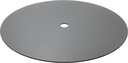 Pro Safe Glass 36" Round Gray Tint Tempered Patio Glass Table Top 2" Center Hole