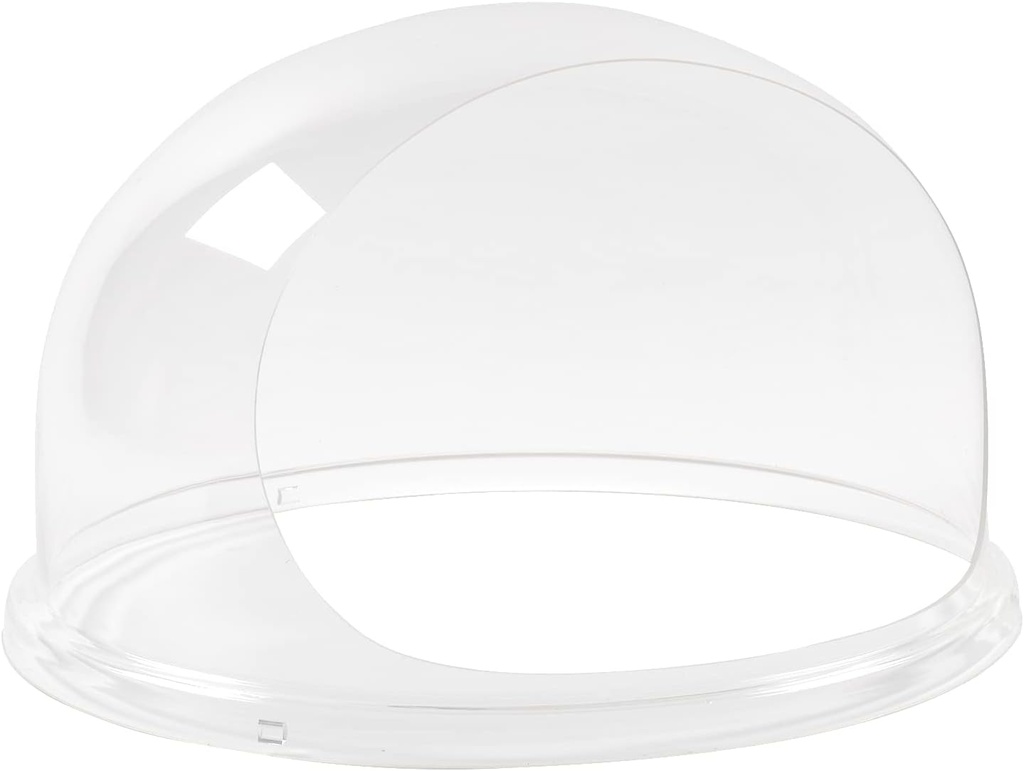 ROVSUN 21 Inch Cotton Candy Machine Cover, Acrylic Dome Bubble Shield for Commercial Candy Floss Maker Machine Clear