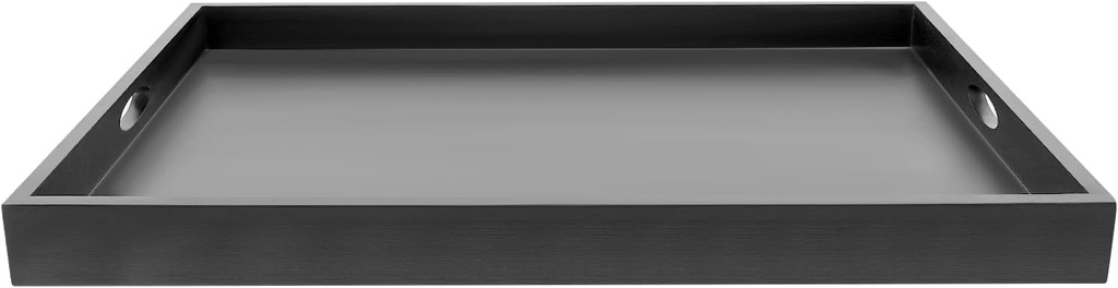 Noodle Stove Top Covers Cooktop Protector with Handles Countertop Decorative Tray for Kitchen Cutting Board Wood Stove Top Table for Restaurant Home Kitchen Hotel (Black(A))