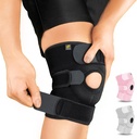 Bracoo Knee Support Brace for Men Women, Adjustable Compression Sleeve Wrap Patellar Pad Tendon - Arthritis Pain, meniscus tear, Injury Recovery, Running, Workout, KS10